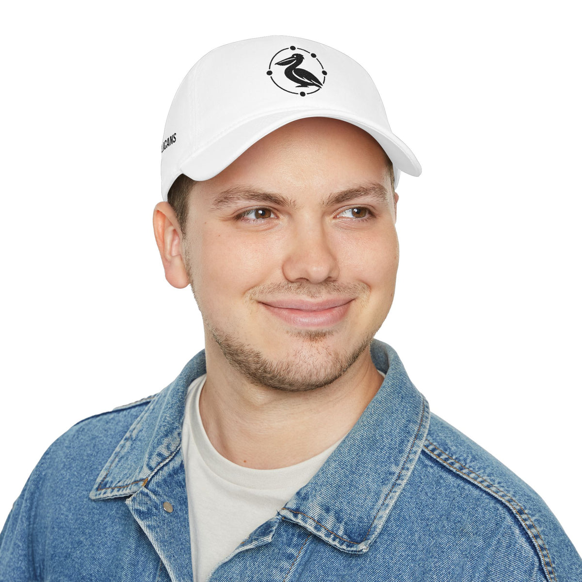 23 Pelicans Baseball Cap – Logo Front & Side Detail | Pelican Signal