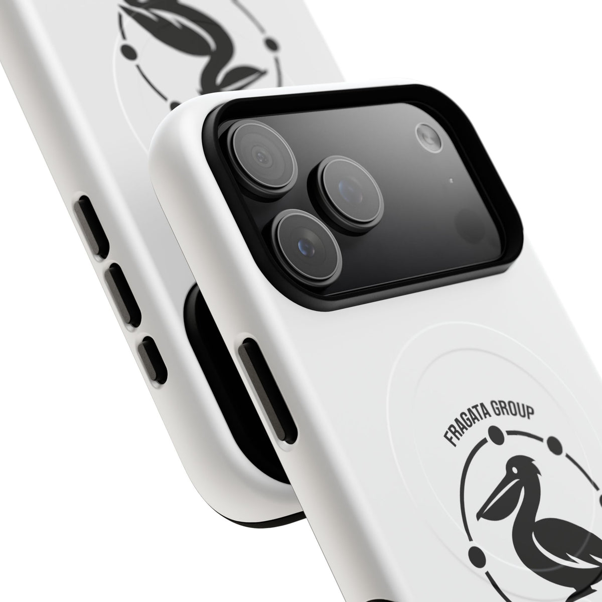 The Pacific Never Sleeps – White Phone Case | Pelican Signal | 23 Pelicans