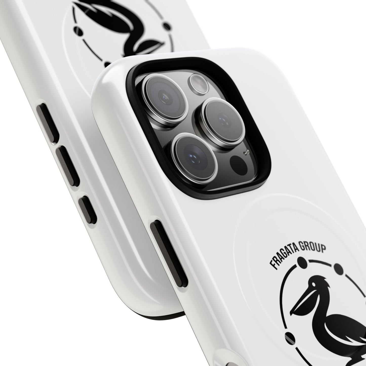 The Pacific Never Sleeps – White Phone Case | Pelican Signal | 23 Pelicans