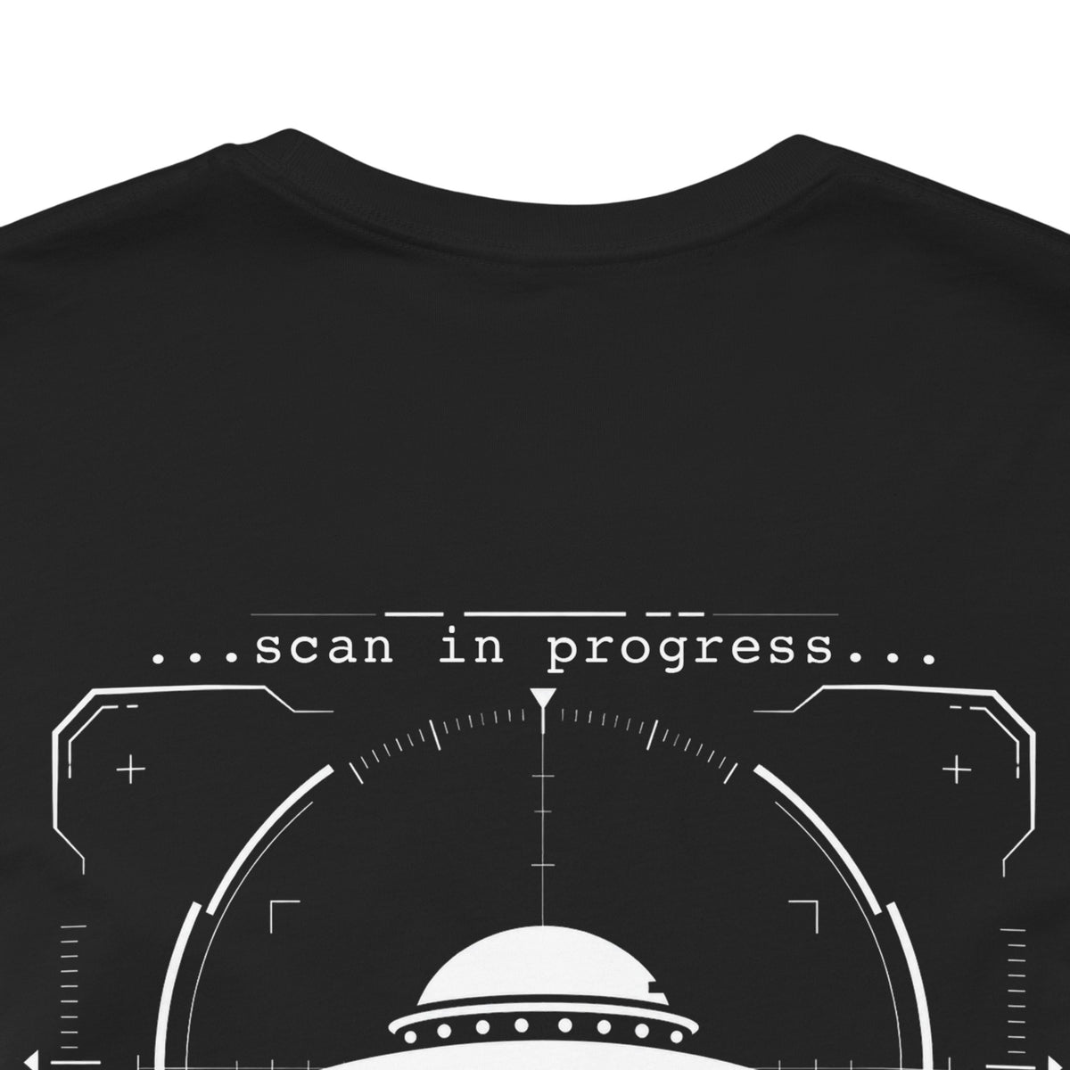 UFO Scan Tee | “Scan in Progress” Unidentified Signal Shirt | 23 Pelicans Glitch Reality