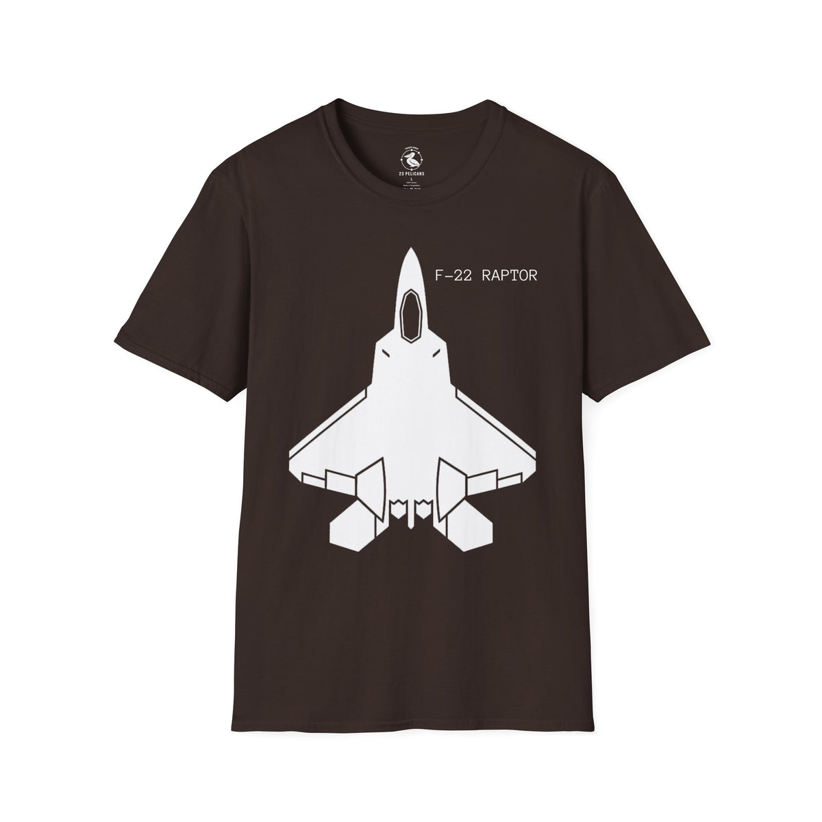 F- 22 Raptor T Shirt | Stealth Fighter Aviation Graphic Tee