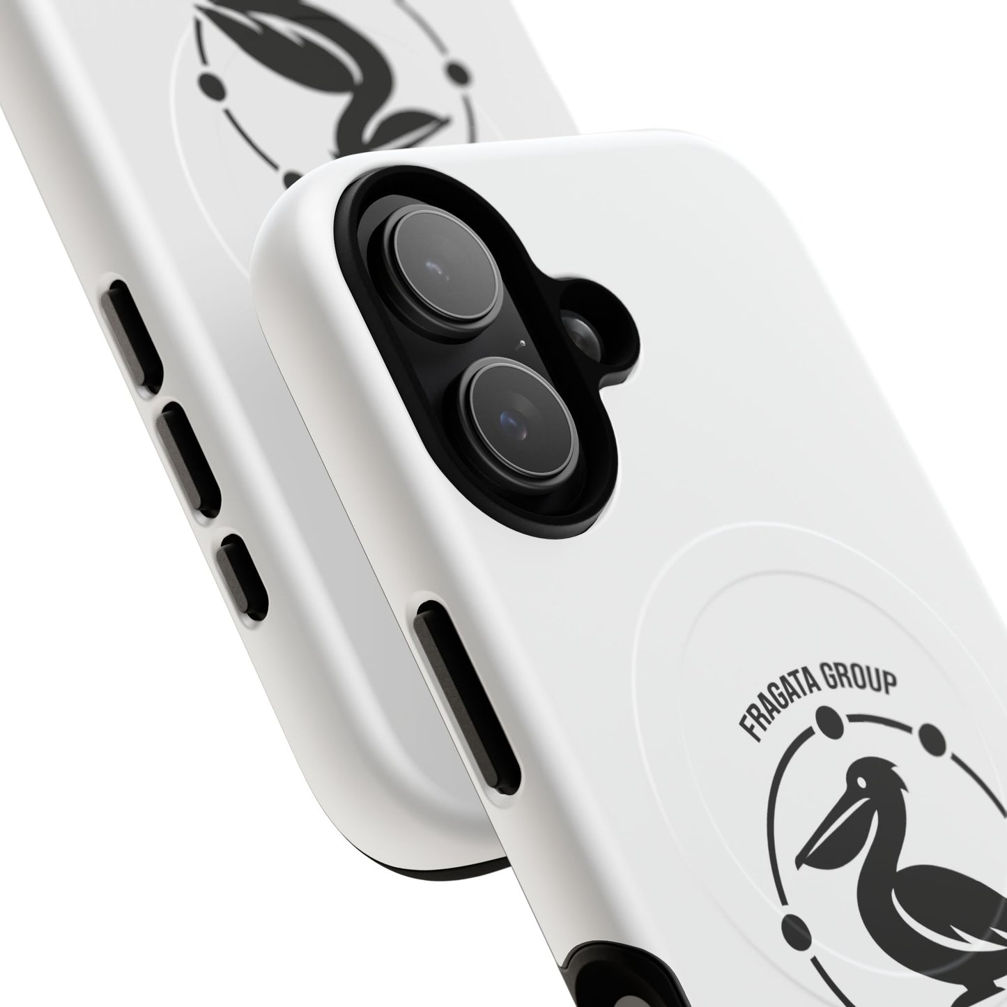 The Pacific Never Sleeps – White Phone Case | Pelican Signal | 23 Pelicans