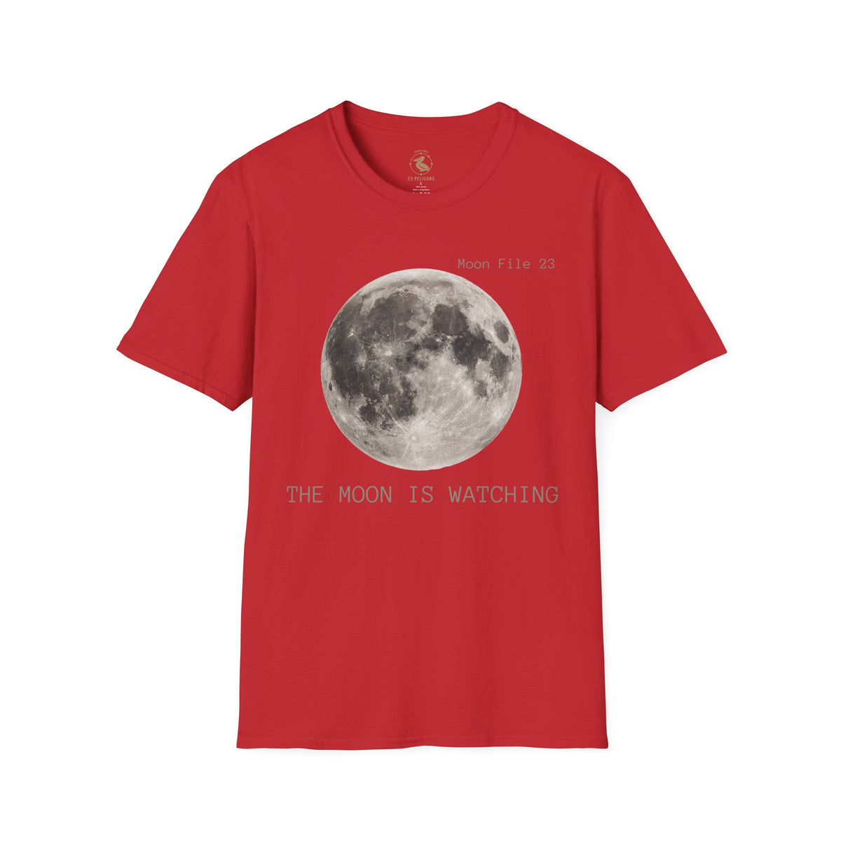 Moon File 23 T Shirt | Lunar Graphic Tee by 23 Pelicans