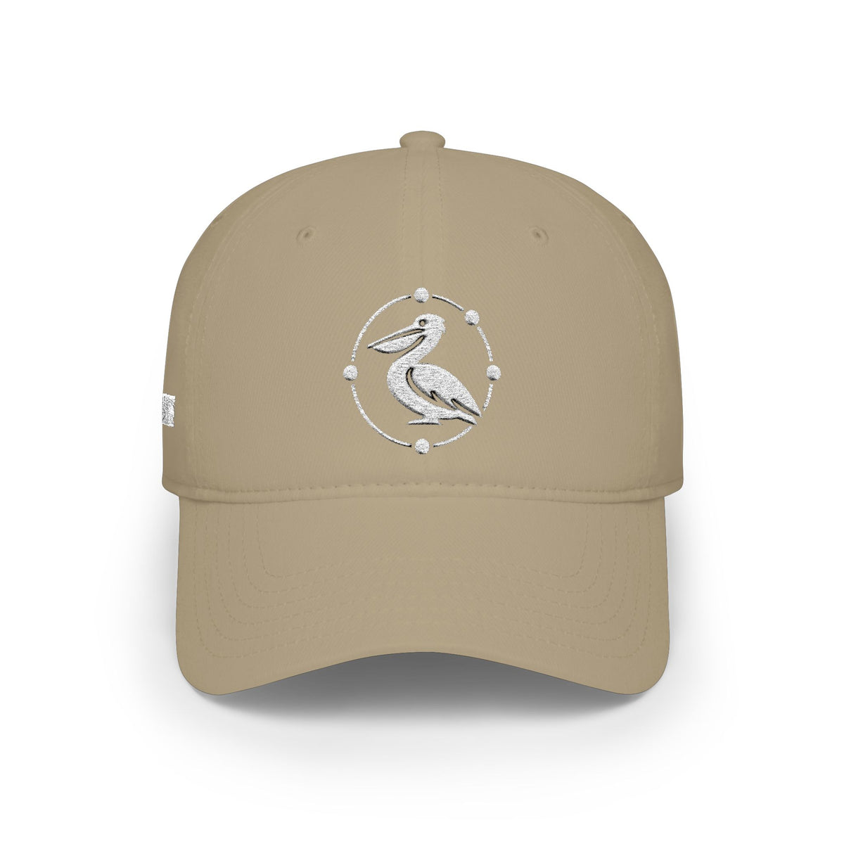 23 Pelicans Baseball Cap – Logo Front & Side Detail white | Pelican Signal