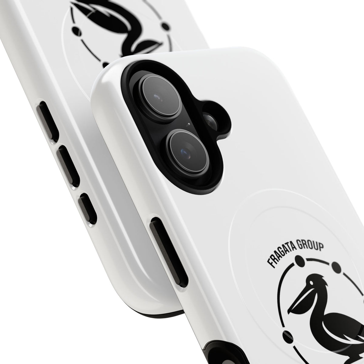 The Pacific Never Sleeps – White Phone Case | Pelican Signal | 23 Pelicans