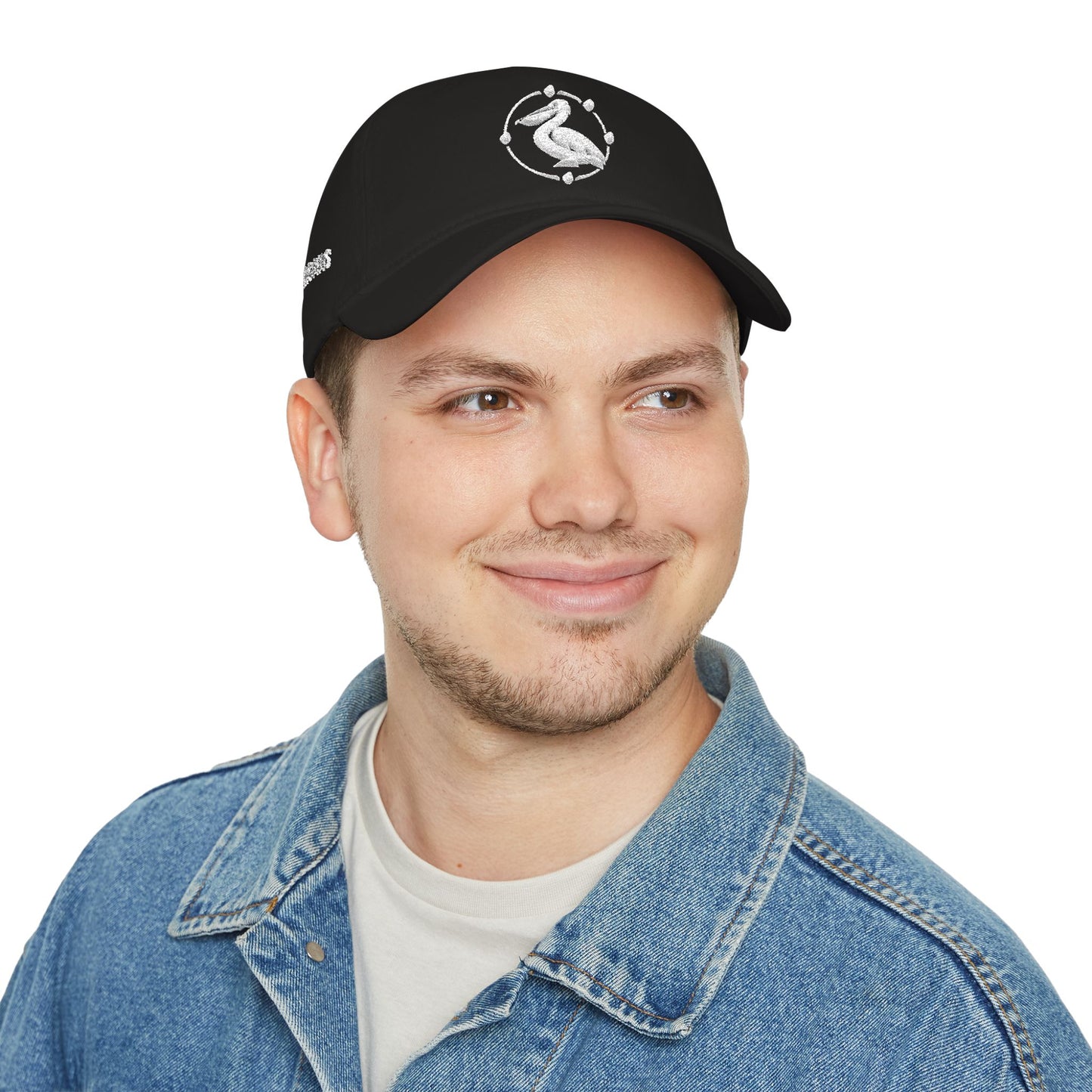 23 Pelicans Baseball Cap – Logo Front & Side Detail white | Pelican Signal