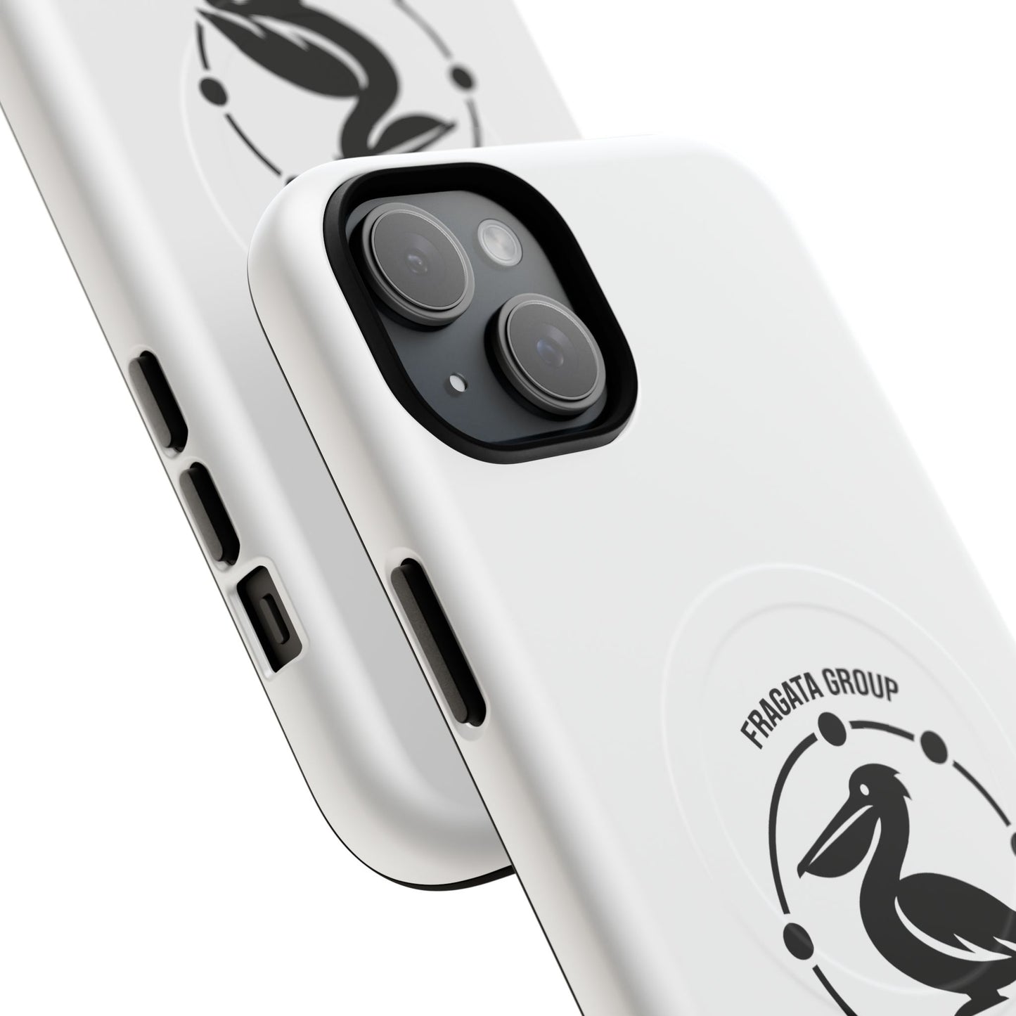 The Pacific Never Sleeps – White Phone Case | Pelican Signal | 23 Pelicans