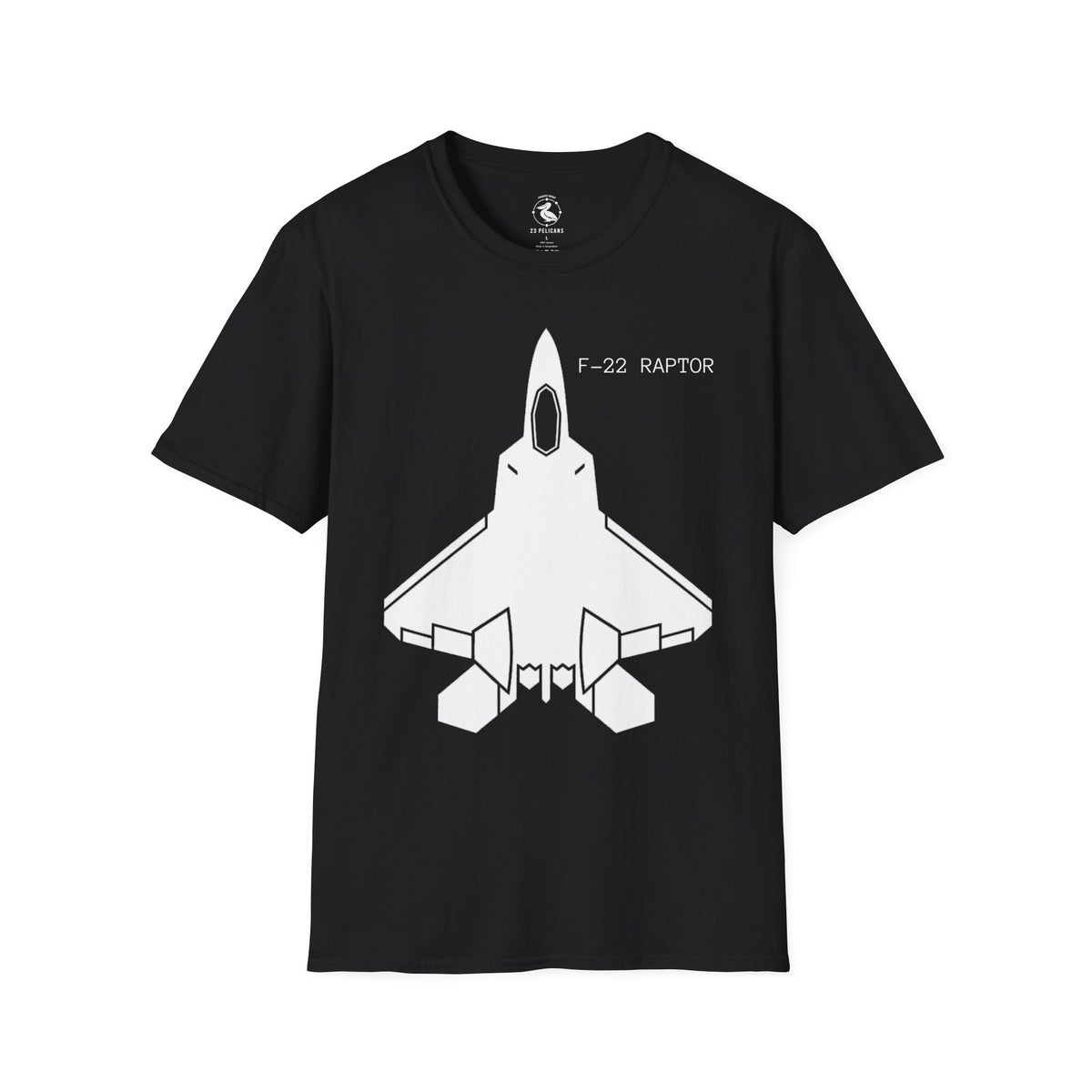 F- 22 Raptor T Shirt | Stealth Fighter Aviation Graphic Tee