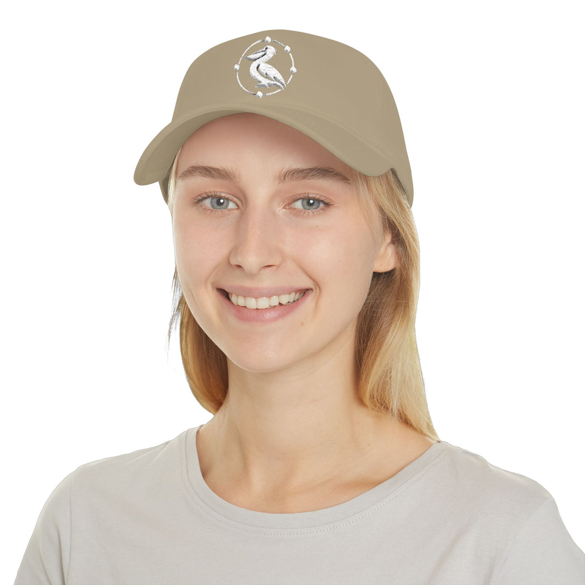 23 Pelicans Baseball Cap – Logo Front & Side Detail white | Pelican Signal