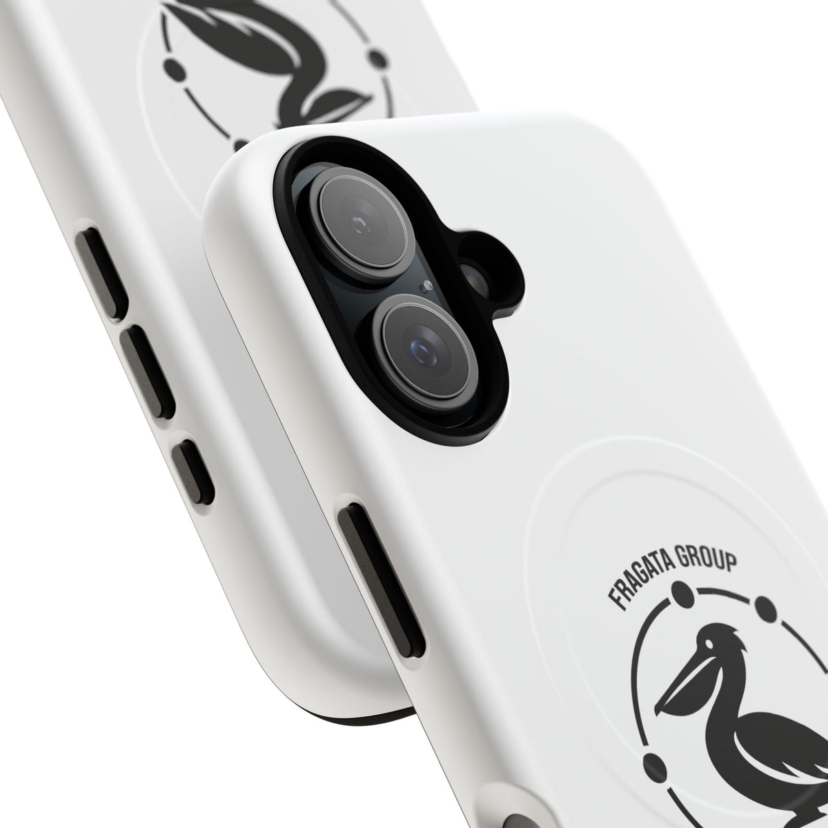 The Pacific Never Sleeps – White Phone Case | Pelican Signal | 23 Pelicans
