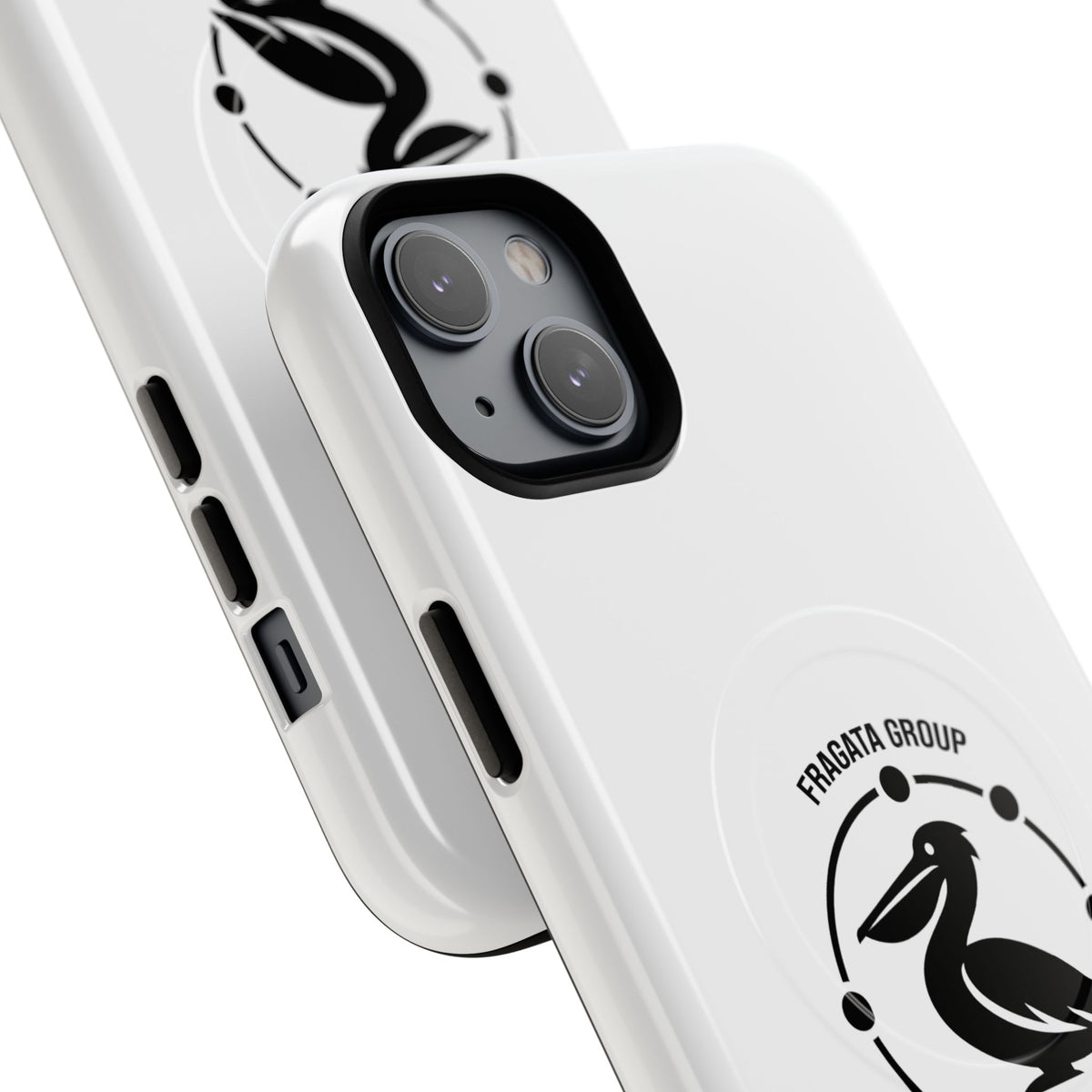 The Pacific Never Sleeps – White Phone Case | Pelican Signal | 23 Pelicans