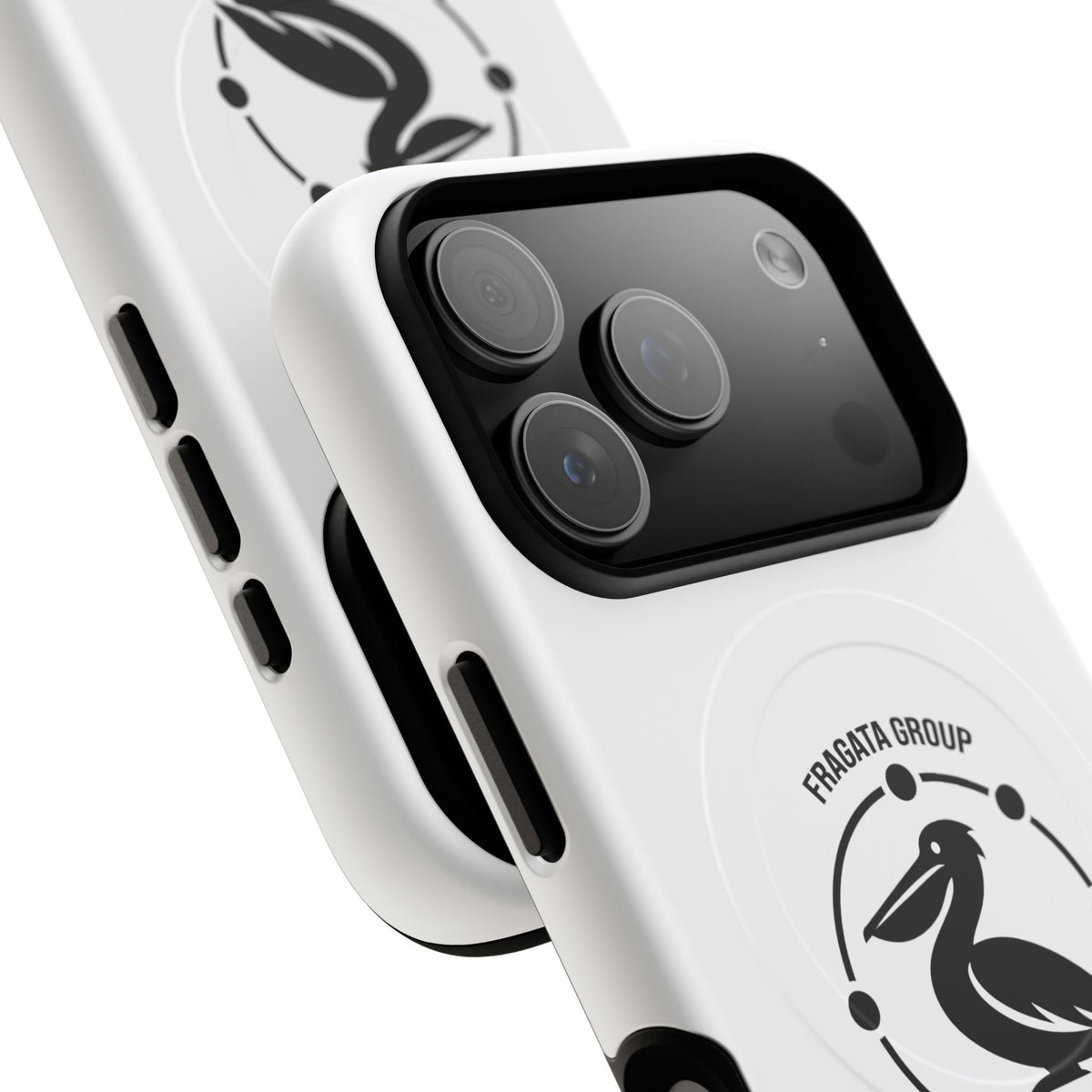 The Pacific Never Sleeps – White Phone Case | Pelican Signal | 23 Pelicans