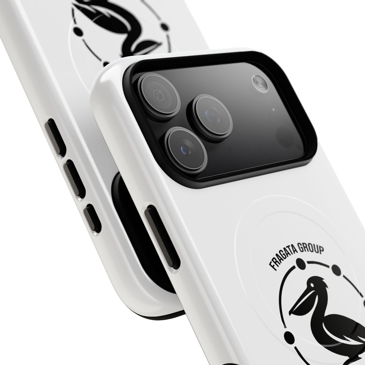 The Pacific Never Sleeps – White Phone Case | Pelican Signal | 23 Pelicans