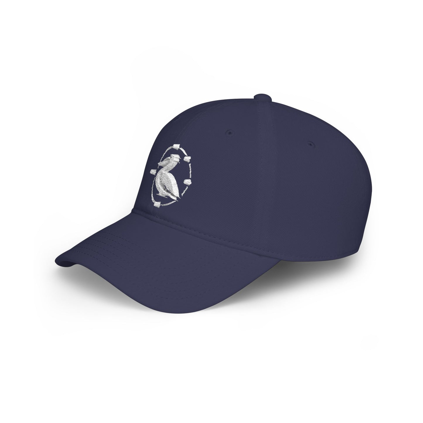 23 Pelicans Baseball Cap – Logo Front & Side Detail white | Pelican Signal