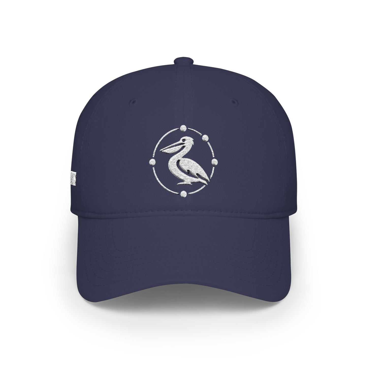 23 Pelicans Baseball Cap – Logo Front & Side Detail white | Pelican Signal