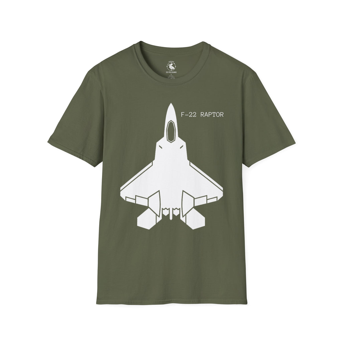 F- 22 Raptor T Shirt | Stealth Fighter Aviation Graphic Tee