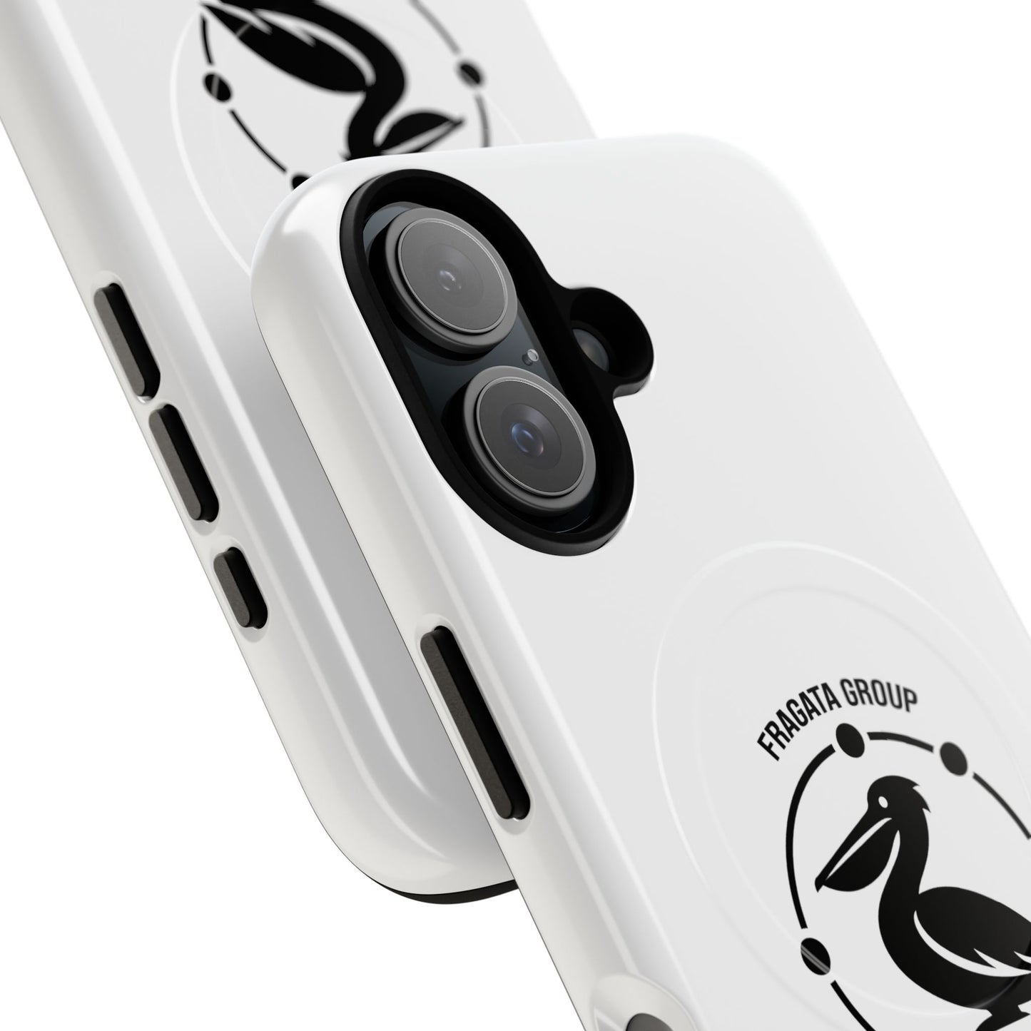 The Pacific Never Sleeps – White Phone Case | Pelican Signal | 23 Pelicans