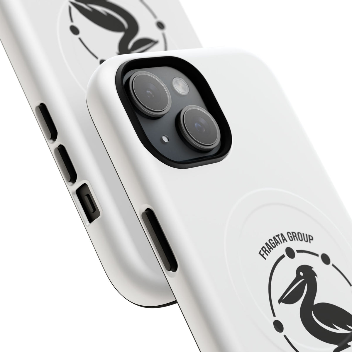 The Pacific Never Sleeps – White Phone Case | Pelican Signal | 23 Pelicans