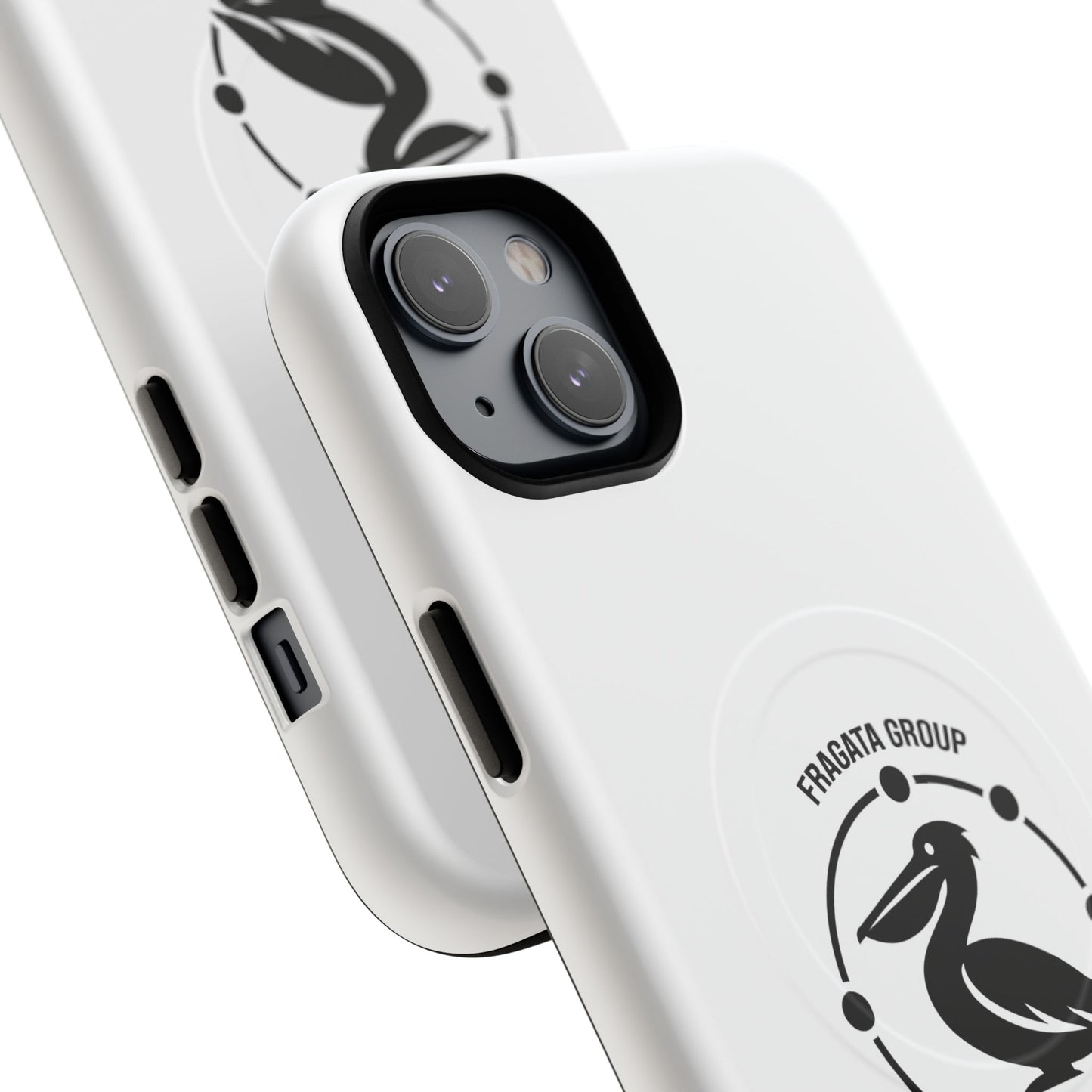 The Pacific Never Sleeps – White Phone Case | Pelican Signal | 23 Pelicans
