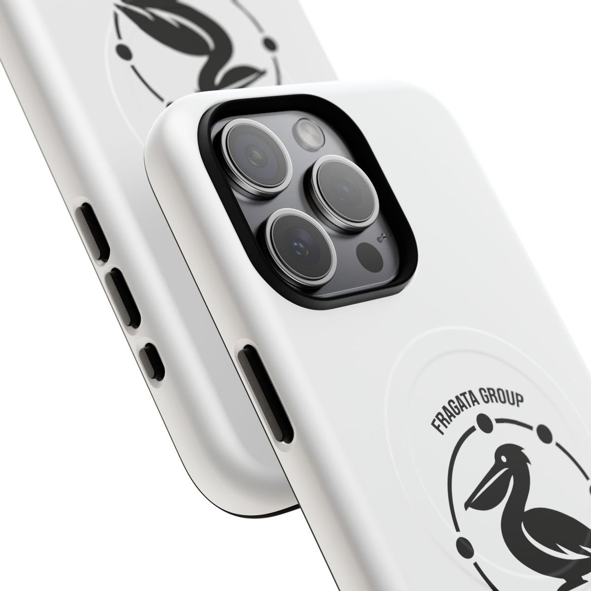 The Pacific Never Sleeps – White Phone Case | Pelican Signal | 23 Pelicans