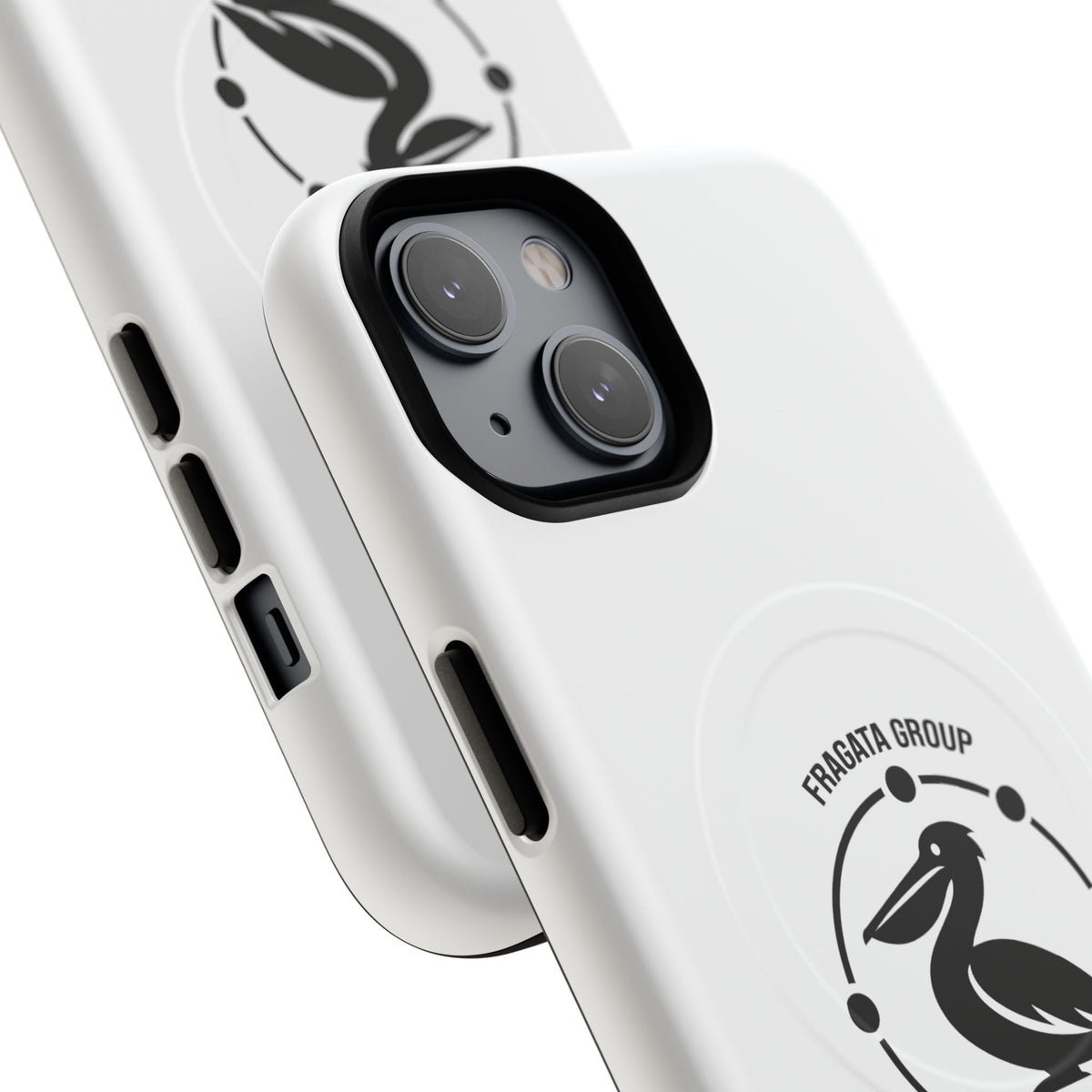 The Pacific Never Sleeps – White Phone Case | Pelican Signal | 23 Pelicans