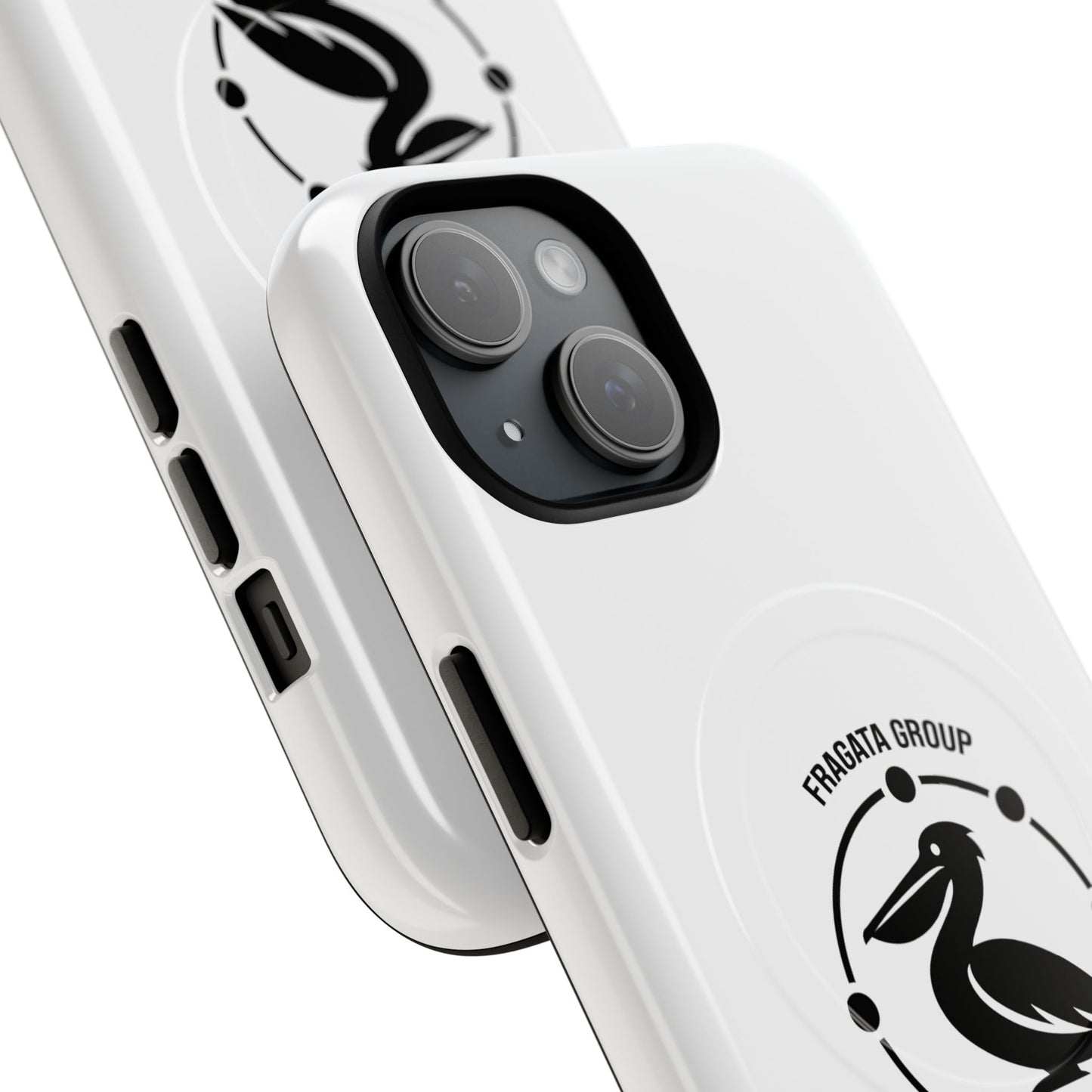The Pacific Never Sleeps – White Phone Case | Pelican Signal | 23 Pelicans