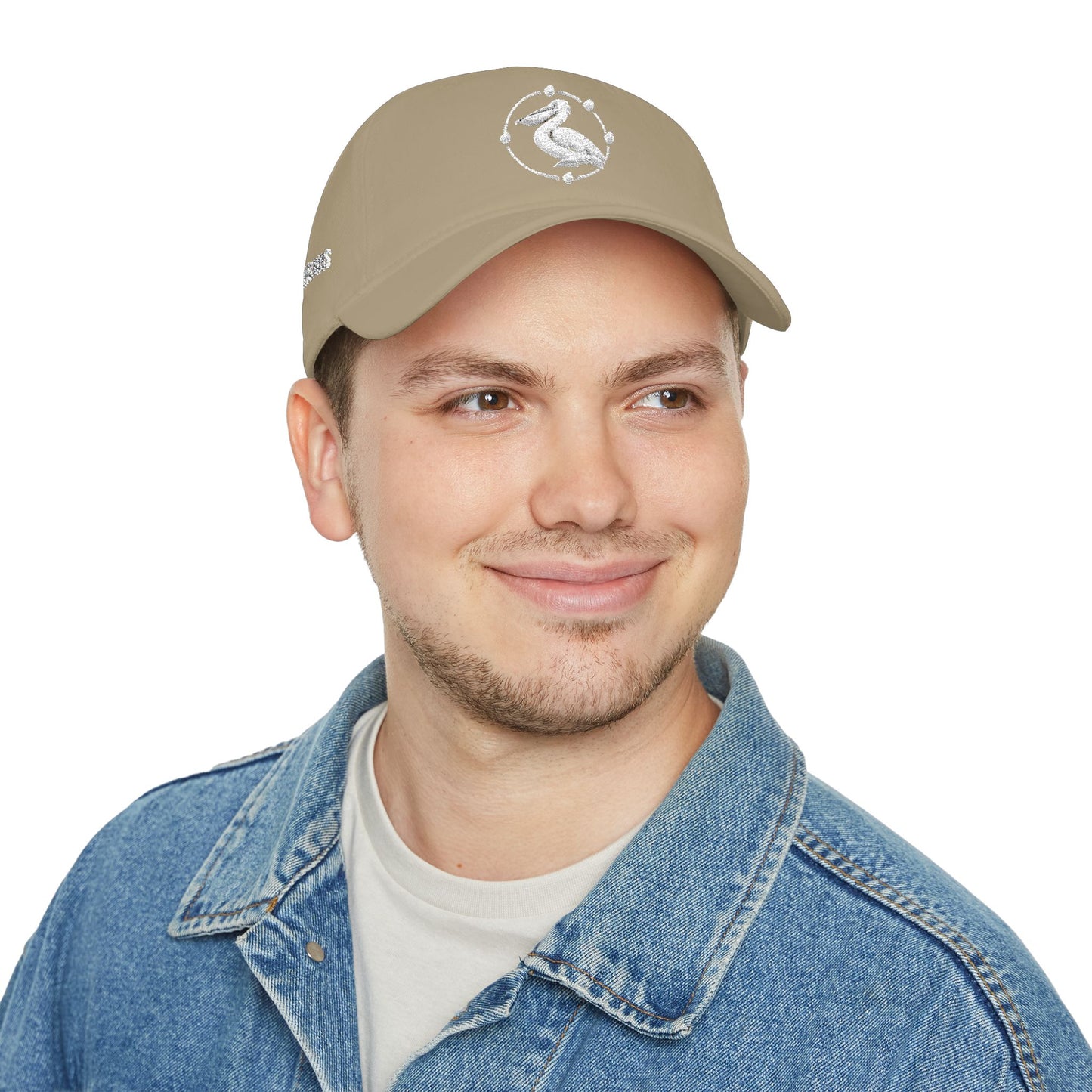 23 Pelicans Baseball Cap – Logo Front & Side Detail white | Pelican Signal