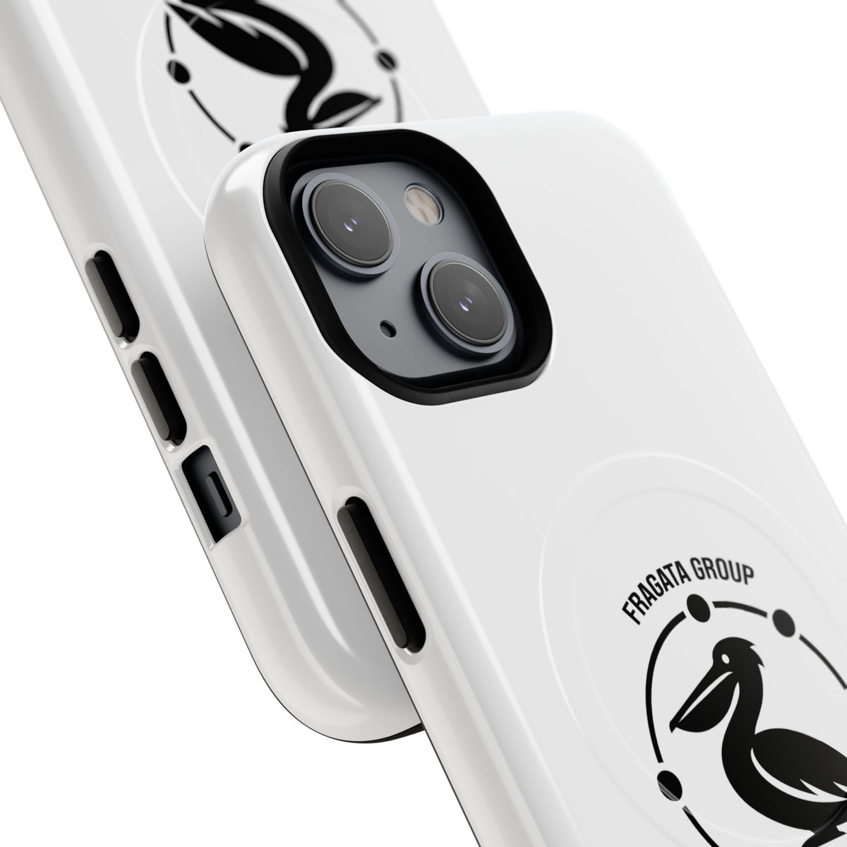 The Pacific Never Sleeps – White Phone Case | Pelican Signal | 23 Pelicans