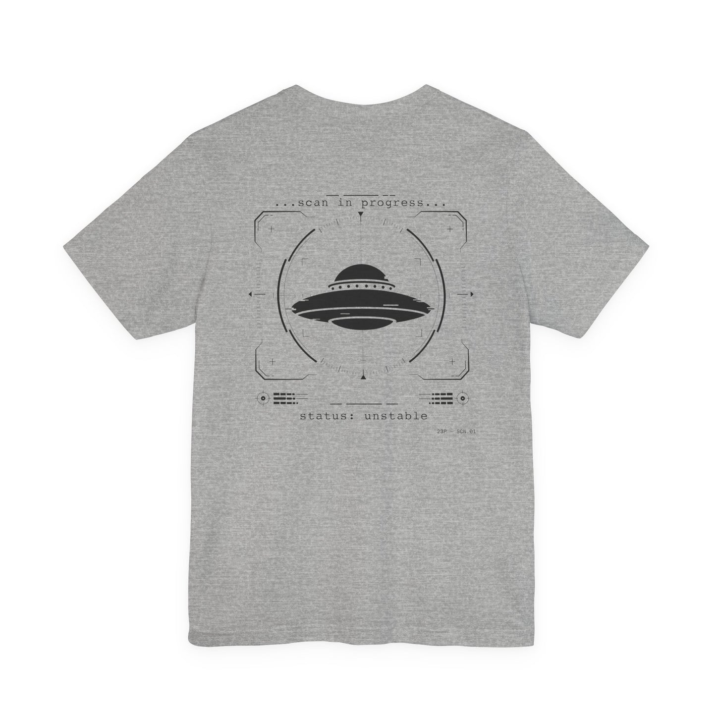 UFO Scan Tee | “Scan in Progress” Unidentified Signal Shirt | 23 Pelicans Glitch Reality