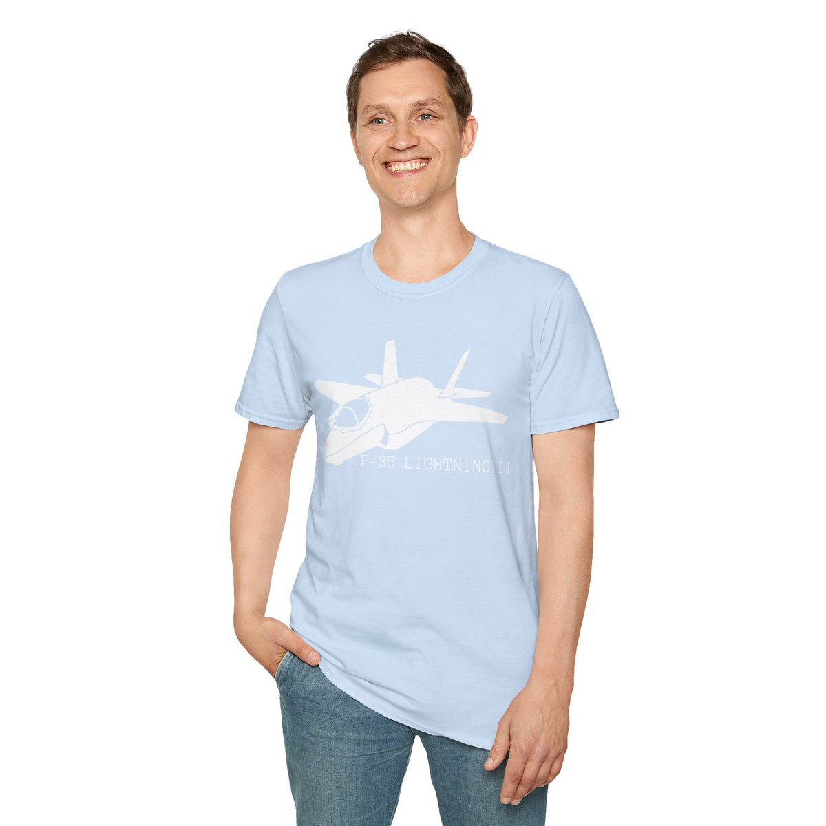 F-35 Lightning II Tee | Military Aircraft Shirt for Aviation Enthusiasts | 23 Pelicans Air Wing