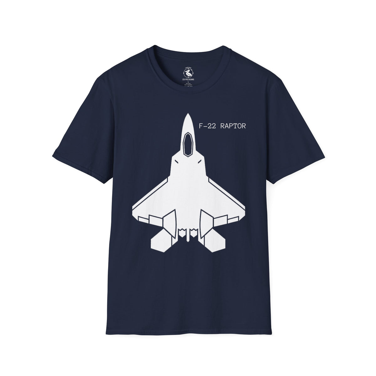 F- 22 Raptor T Shirt | Stealth Fighter Aviation Graphic Tee