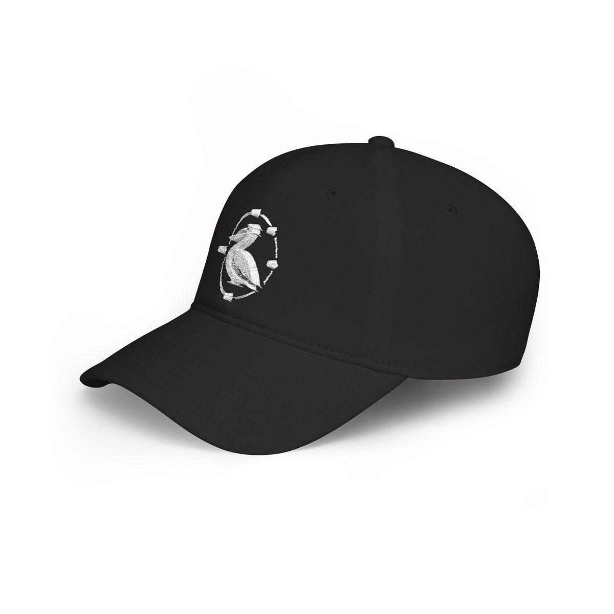 23 Pelicans Baseball Cap – Logo Front & Side Detail white | Pelican Signal