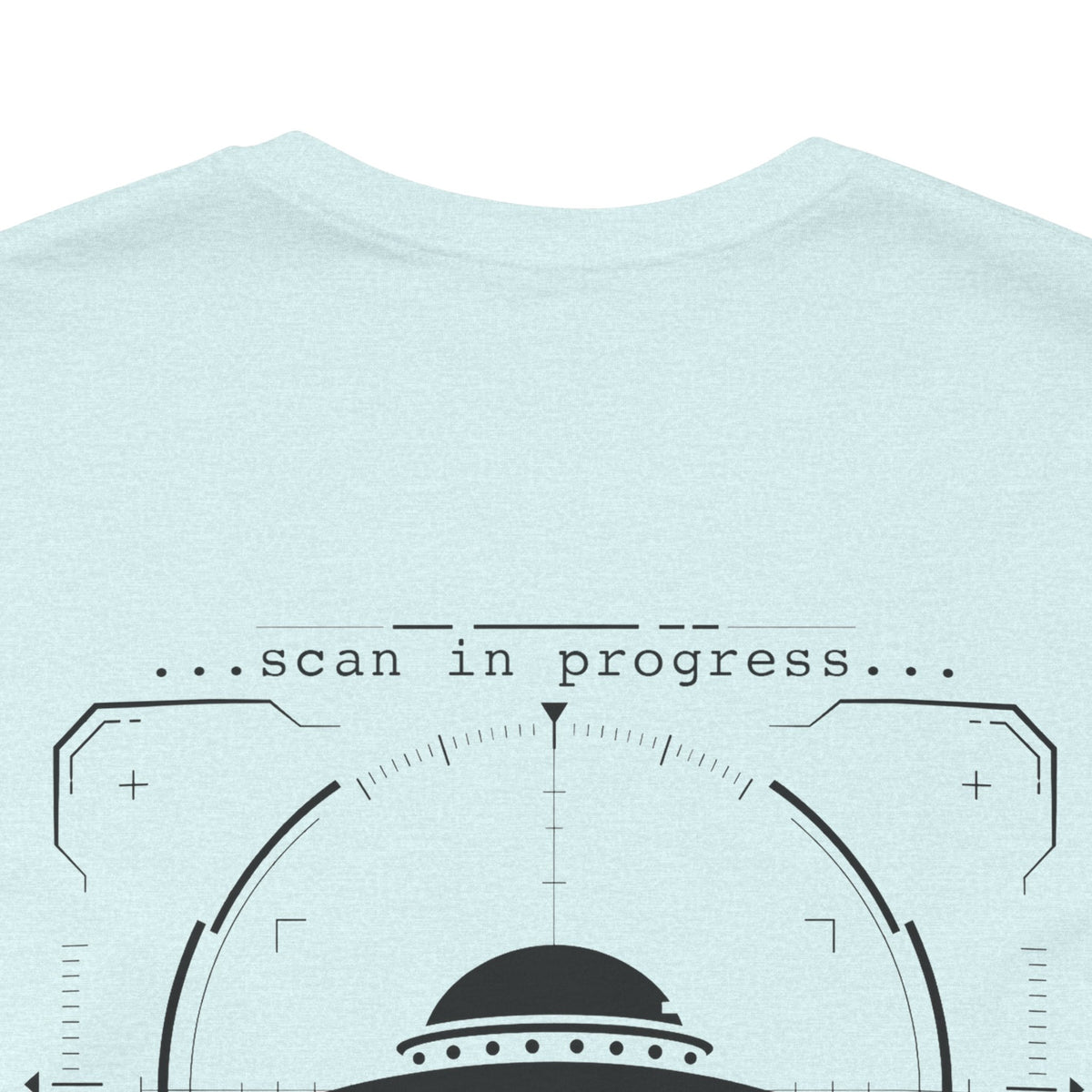 UFO Scan Tee | “Scan in Progress” Unidentified Signal Shirt | 23 Pelicans Glitch Reality
