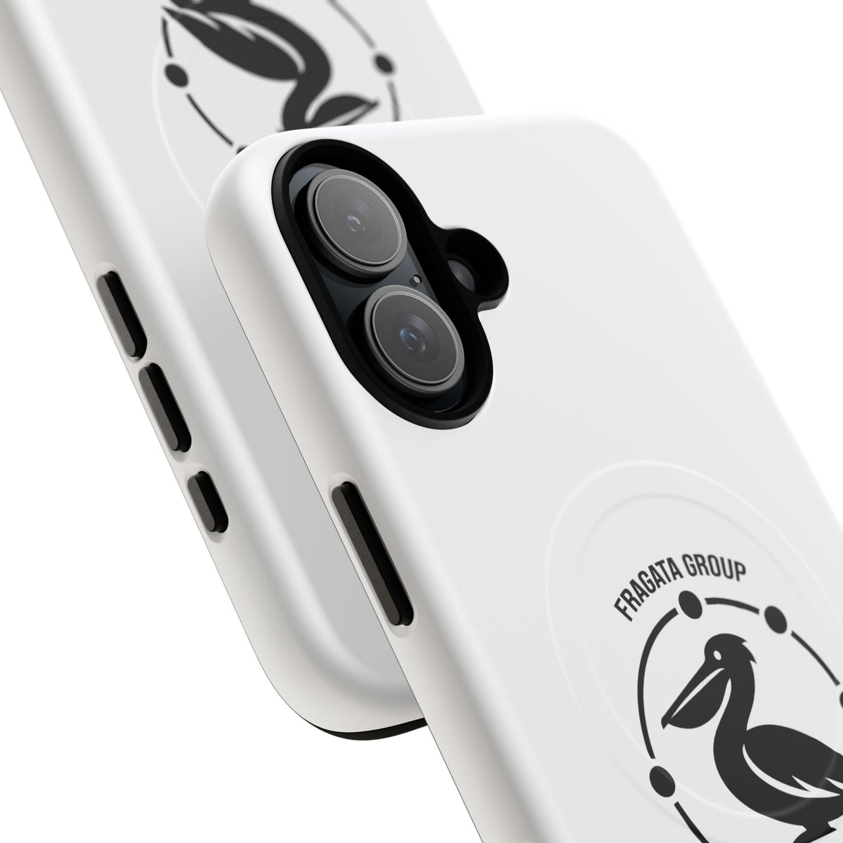 The Pacific Never Sleeps – White Phone Case | Pelican Signal | 23 Pelicans