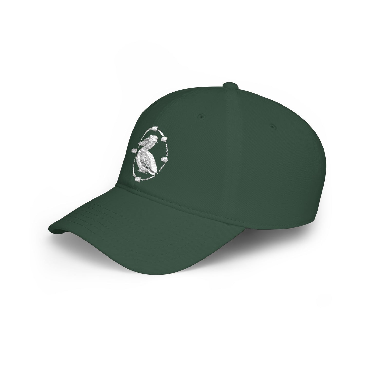 23 Pelicans Baseball Cap – Logo Front & Side Detail white | Pelican Signal